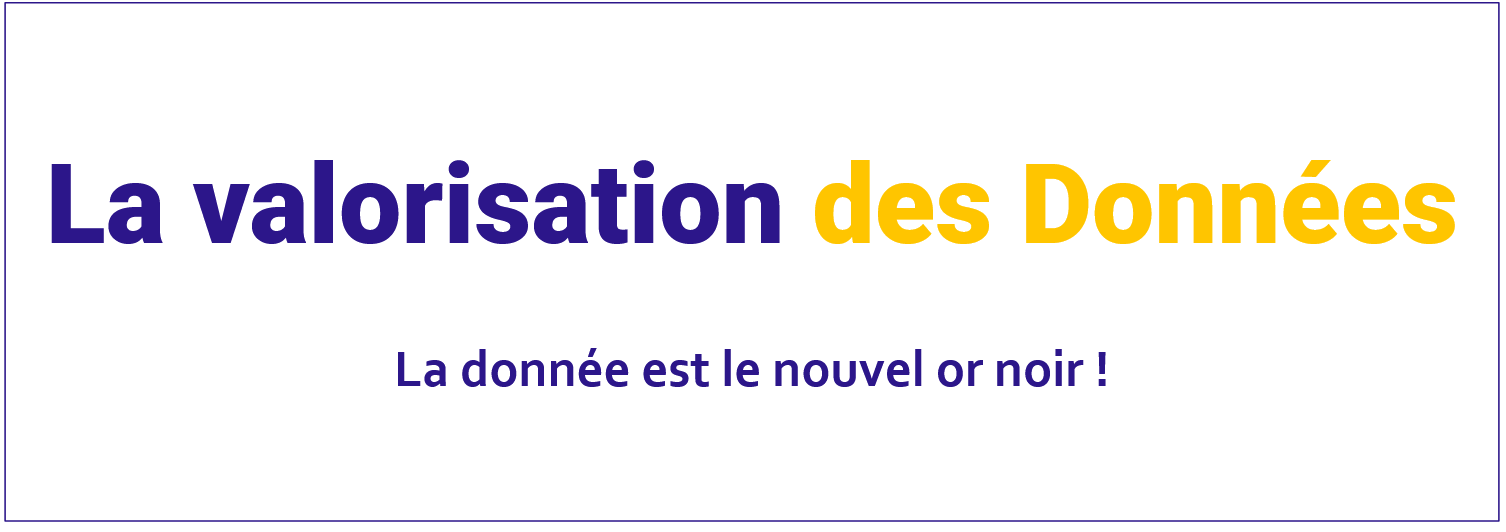 La valorisation des données en cette période de surchauffe sur les sujets DATA / I.A.